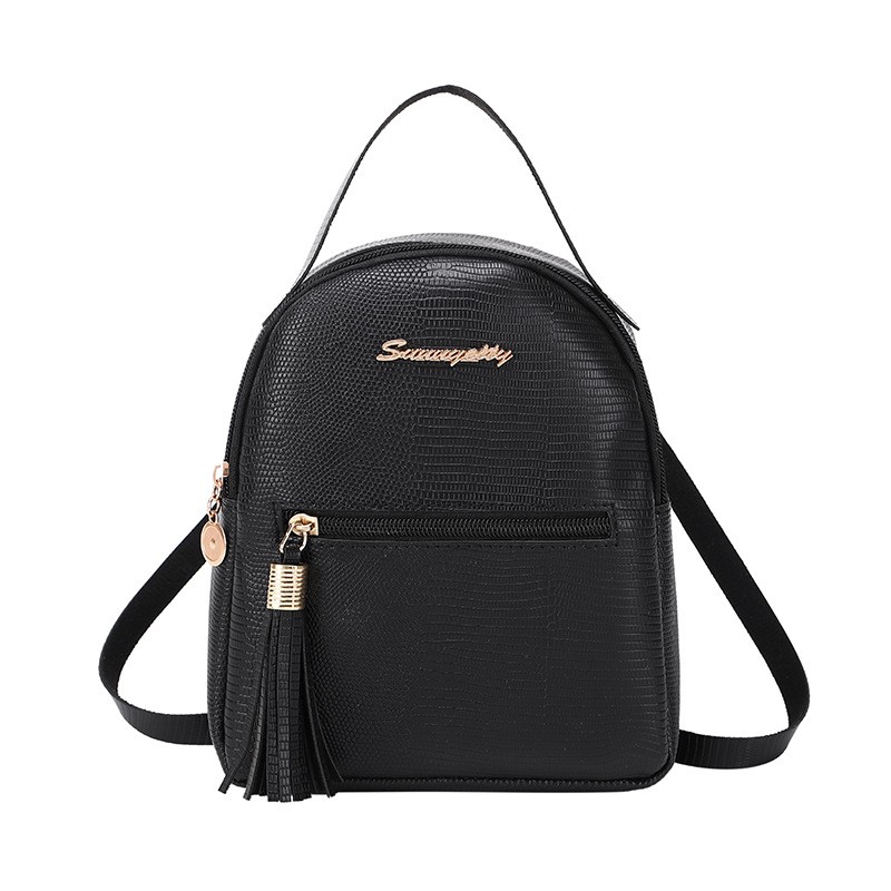 Versatile tassel backpack