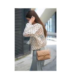 Diamond Embroidery Chain Crossbody Bag