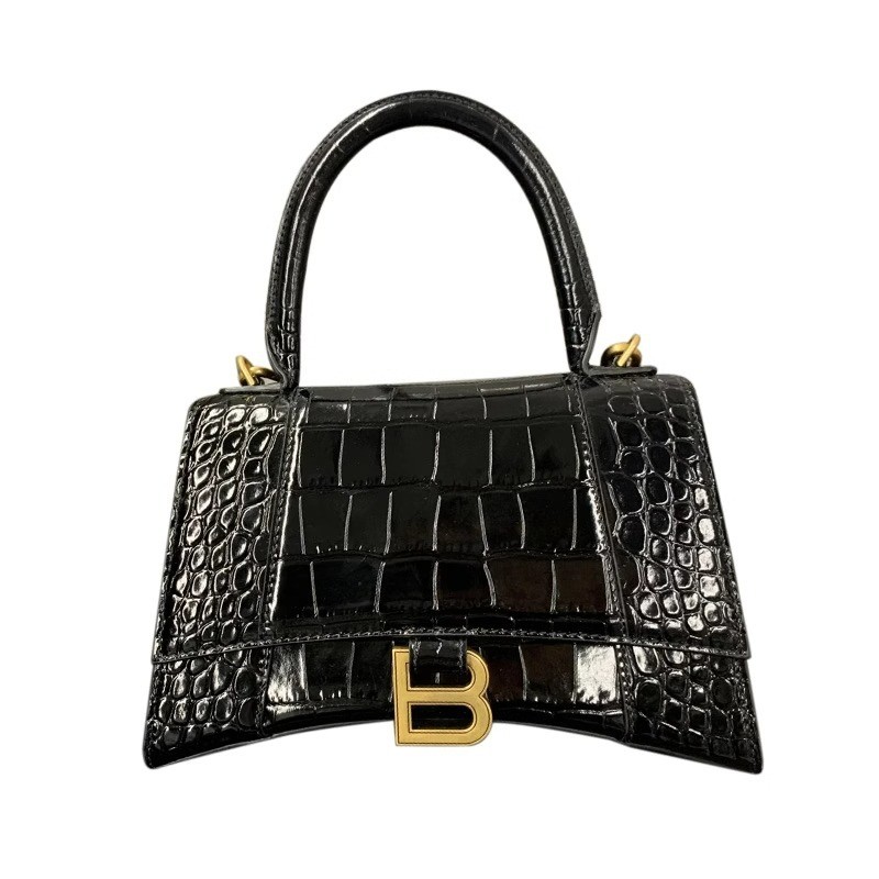 Crocodile leather bag