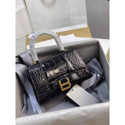 Crocodile leather bag