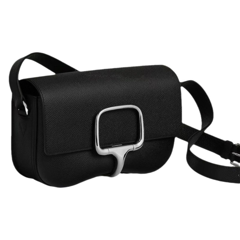 High-grade leather hip bag